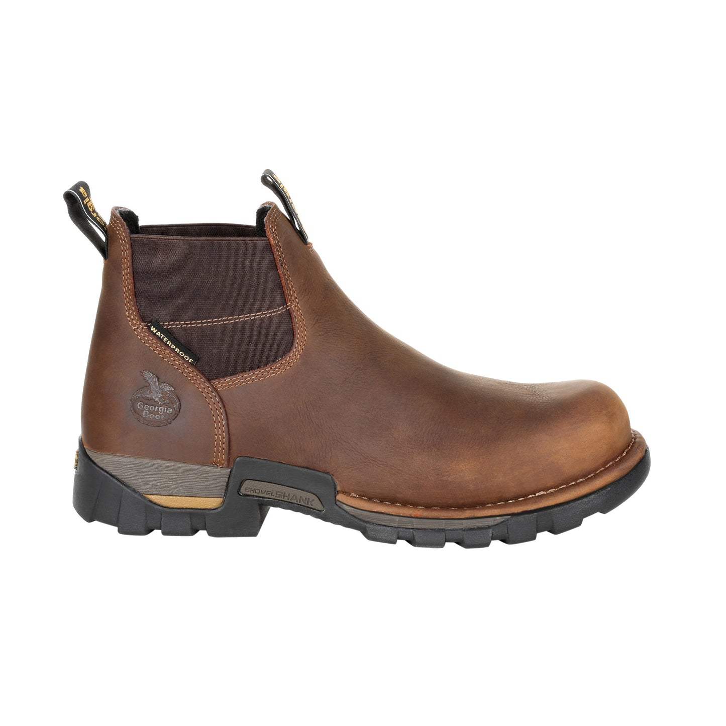 GEORGIA - 4" GEORGIA BOOT EAGLE ONE CHELSEA WORK BOOT - WATERPROOF - (STEEL TOE) - GB00337