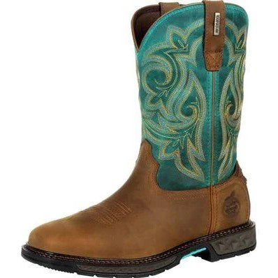 GEORGIA - 10" GEORGIA BOOT CARBO-TEC LT WOMEN'S  LT PULL-ON BOOT - WATERPROOF (STEEL TOE) - GB00386