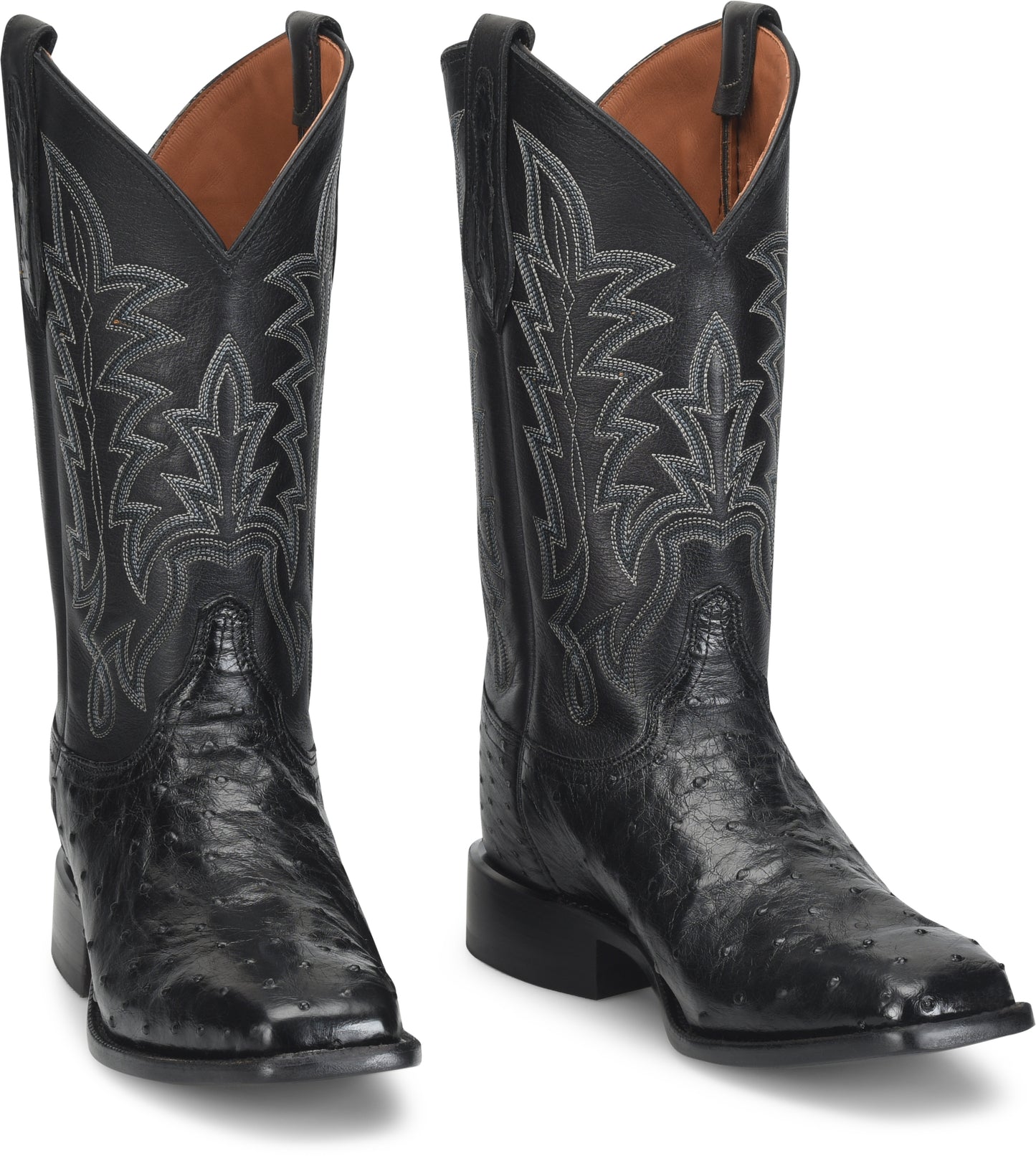 JUSTIN - 12" RANCHER OSTRICH - MADE IN THE USA - GR5335