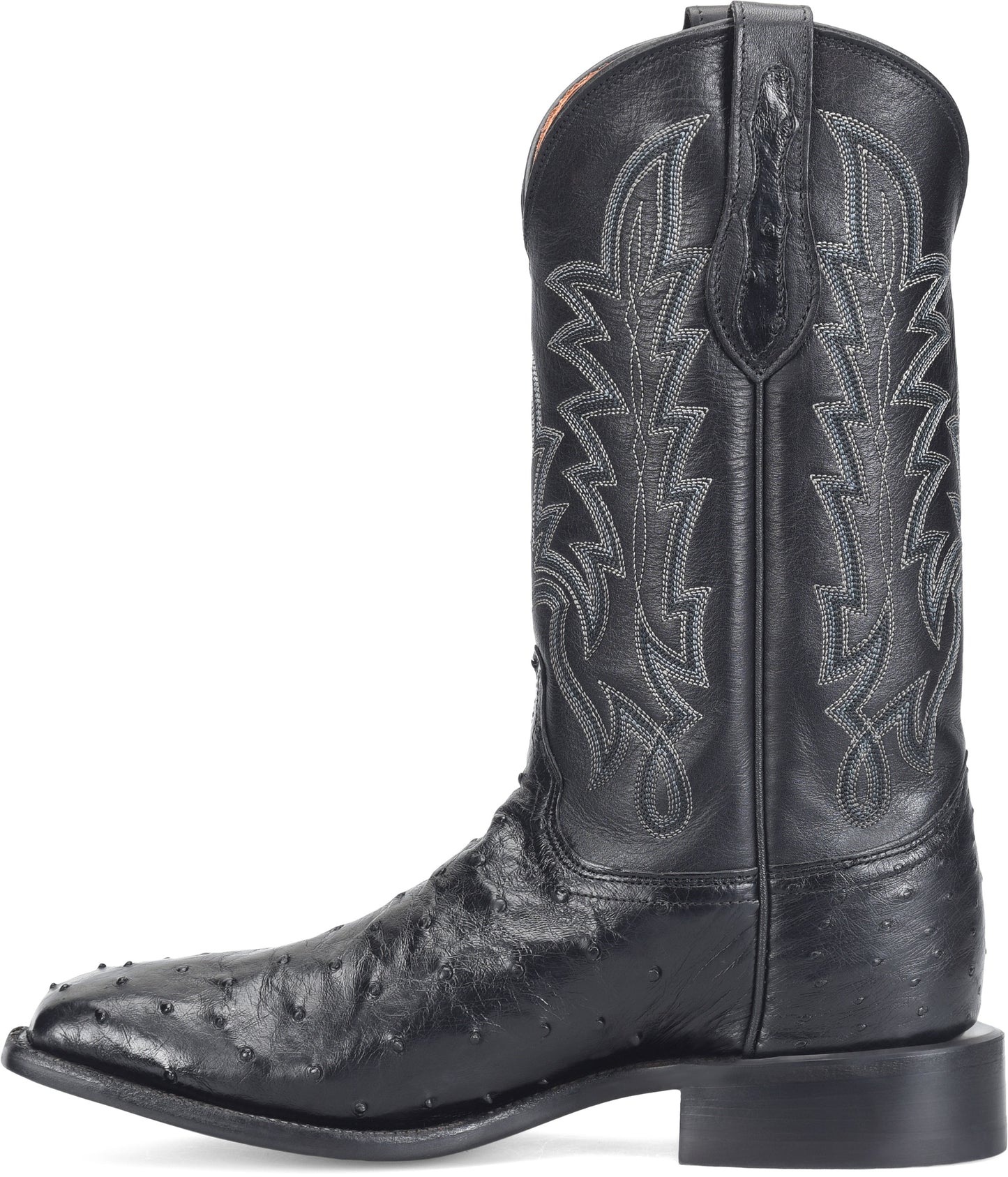 JUSTIN - 12" RANCHER OSTRICH - MADE IN THE USA - GR5335