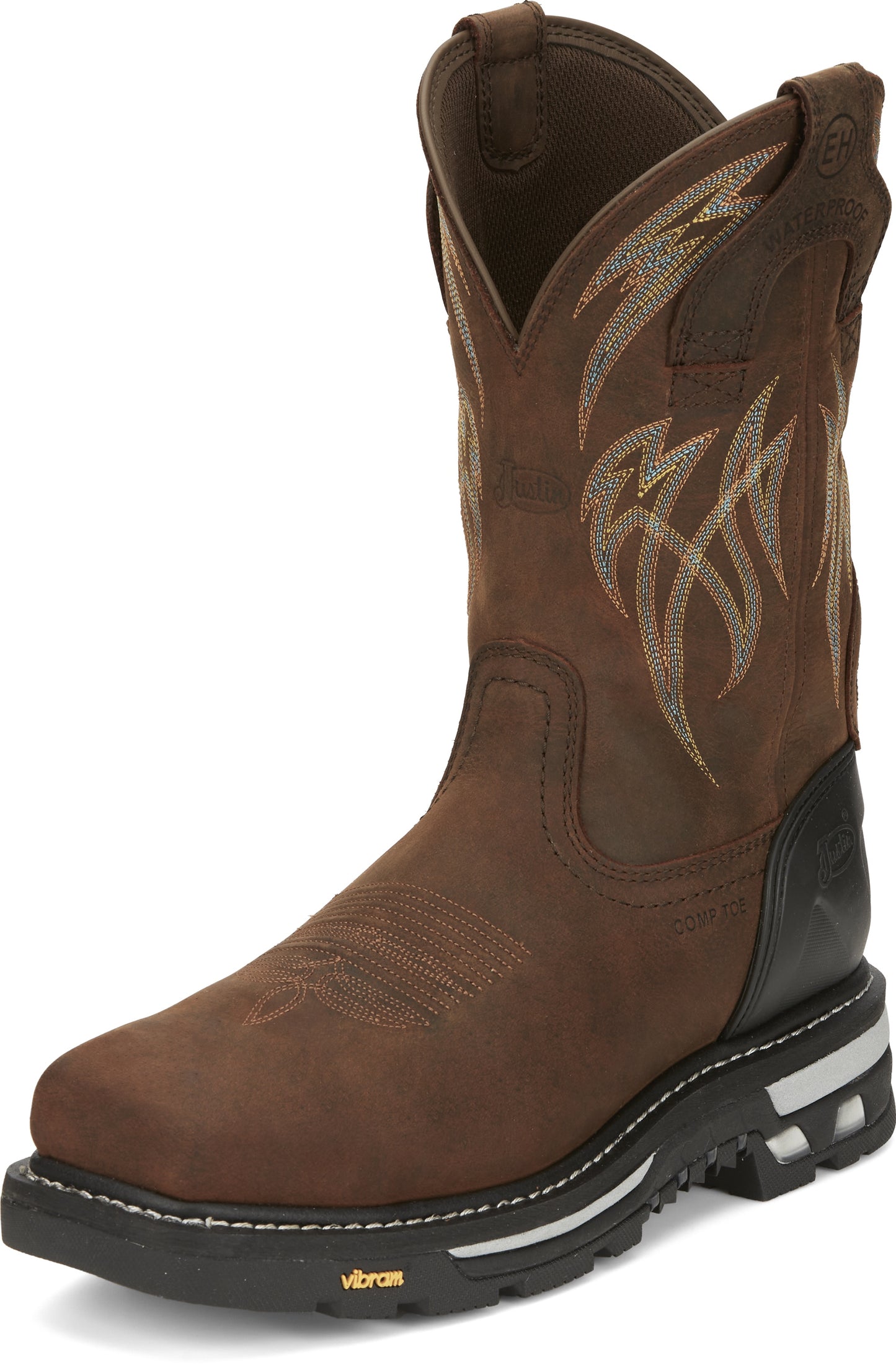 JUSTIN - 11" FRONTLINE HIVIZ - WATERPROOF (NANO TOE) - CR2152