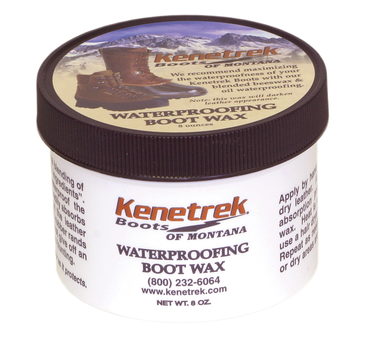 KENETREK - WATERPROOFING BOOT WAX 8OZ
