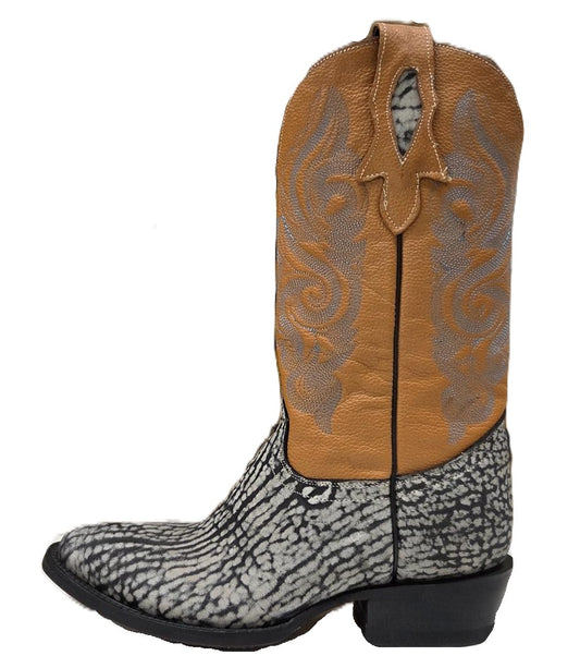 J.W. BOOT CO - WOMEN'S BULL NECK WESTERN BOOT