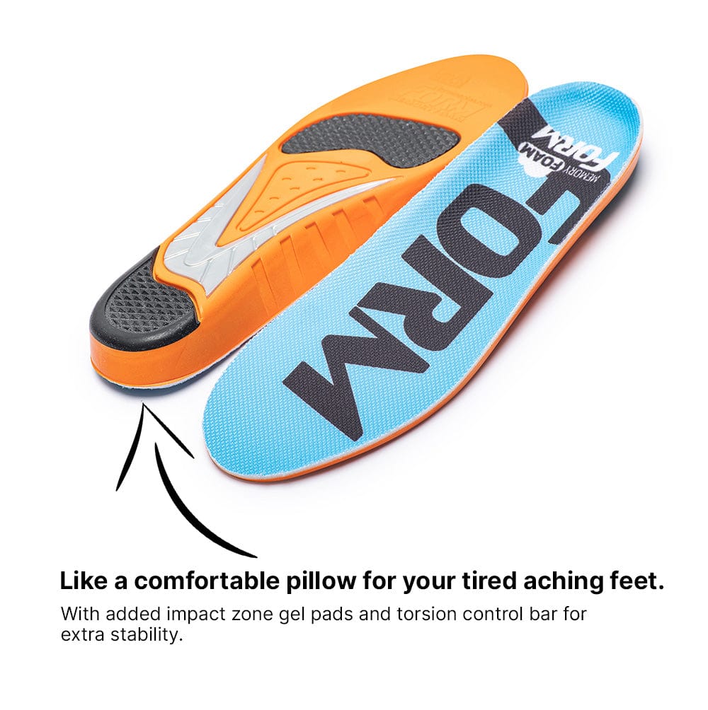 FORM INSOLES - MEMORY FOAM