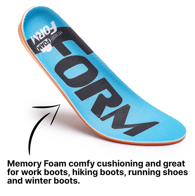 FORM INSOLES - MEMORY FOAM