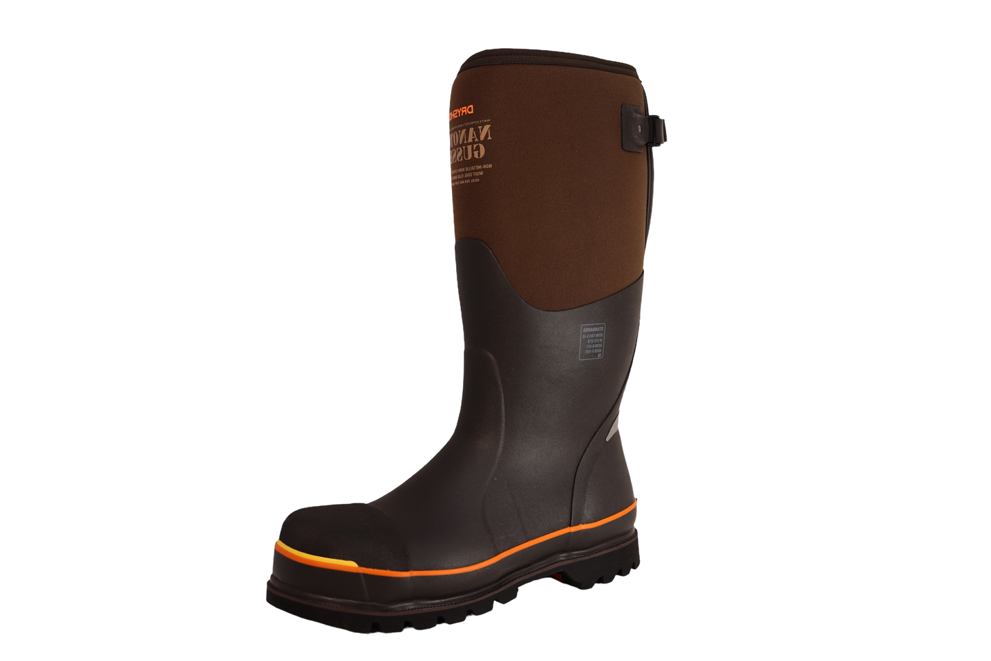 DRYSHOD - NANOTOE GUSSET - WATERPROOF (COMPOSITE TOE) - NTG-UH-BR