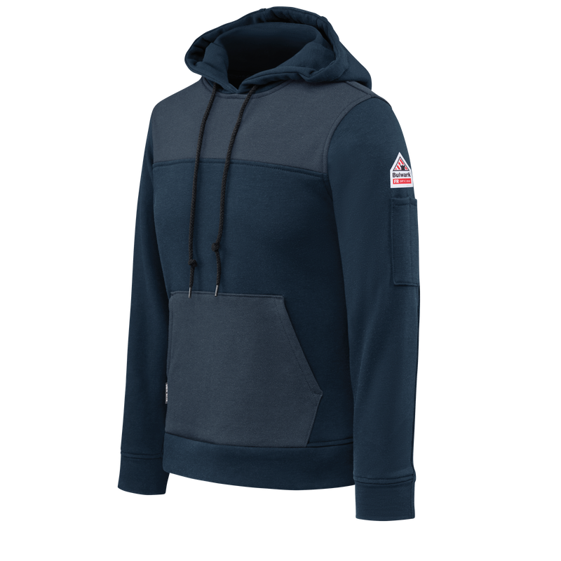 BULWARK FR - WOMEN'S FR FLEECE HOODIE - AMERICAN MADE - SMM5NV2