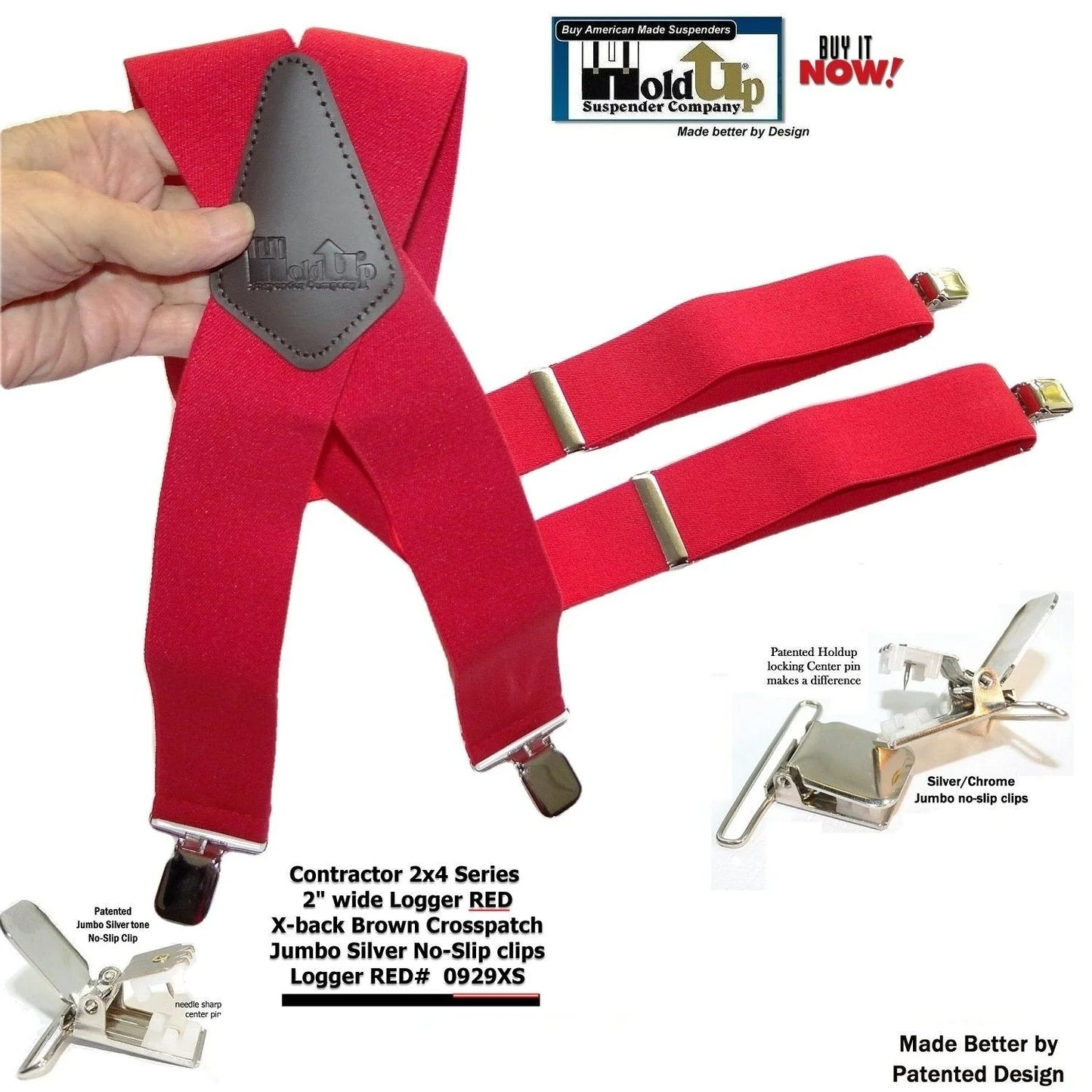 HOLD UP - THIN ELASTIC HOLD-UP SUSPENDER
