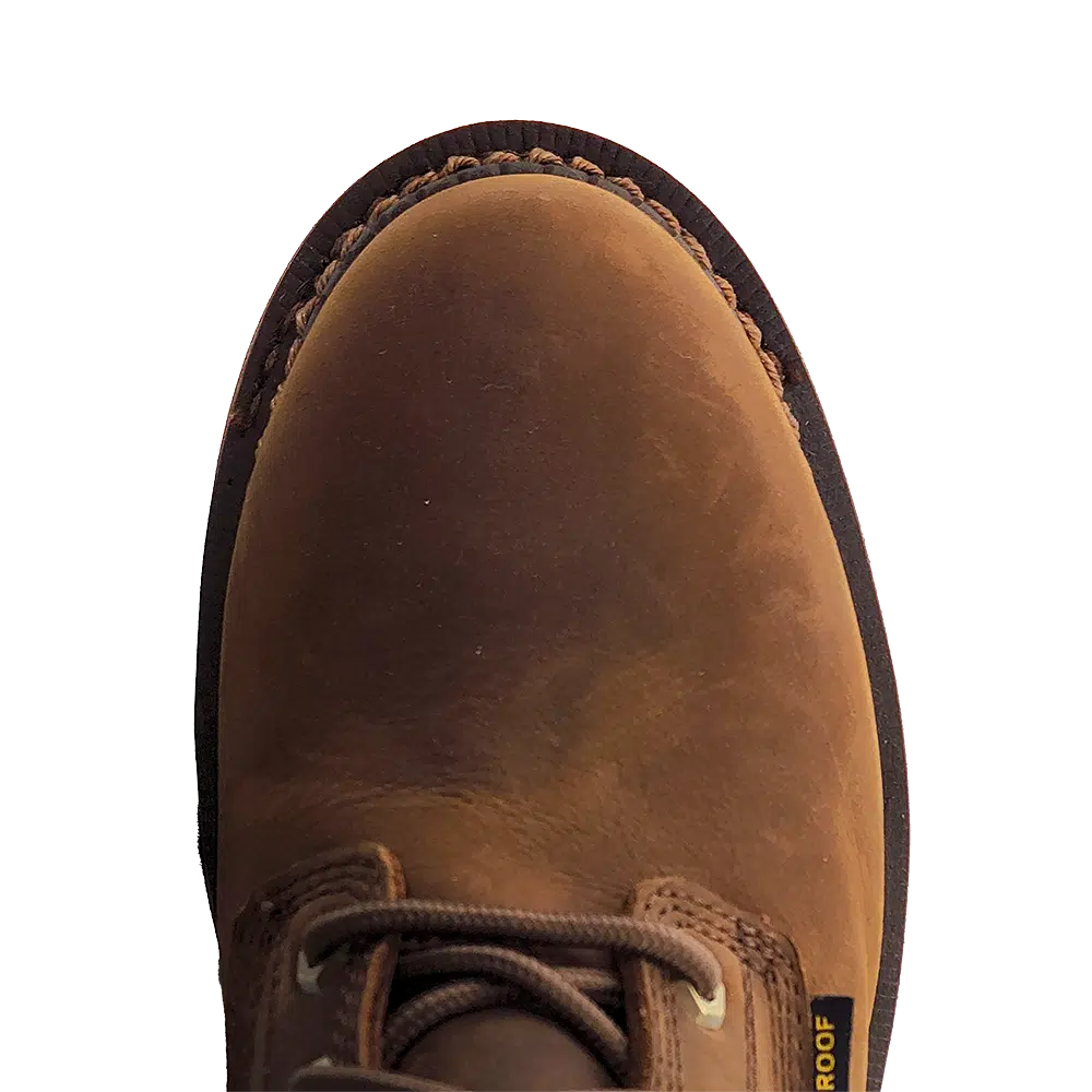 R. WATSON - 8" PEANUT COWHIDE / PEANUT COWHIDE LACE UP - WATERPROOF (COMPOSITE TOE)