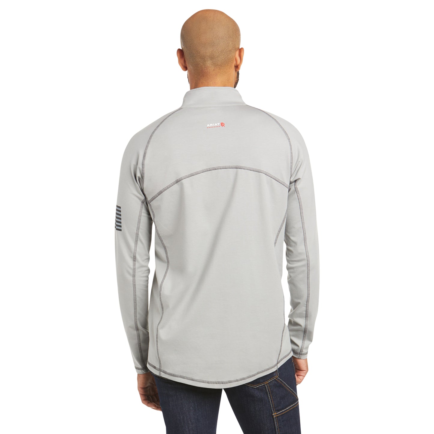 ARIAT FR - FR COMBAT STRETCH PATRIOT 1/4 ZIP WORK SHIRT - 10035420