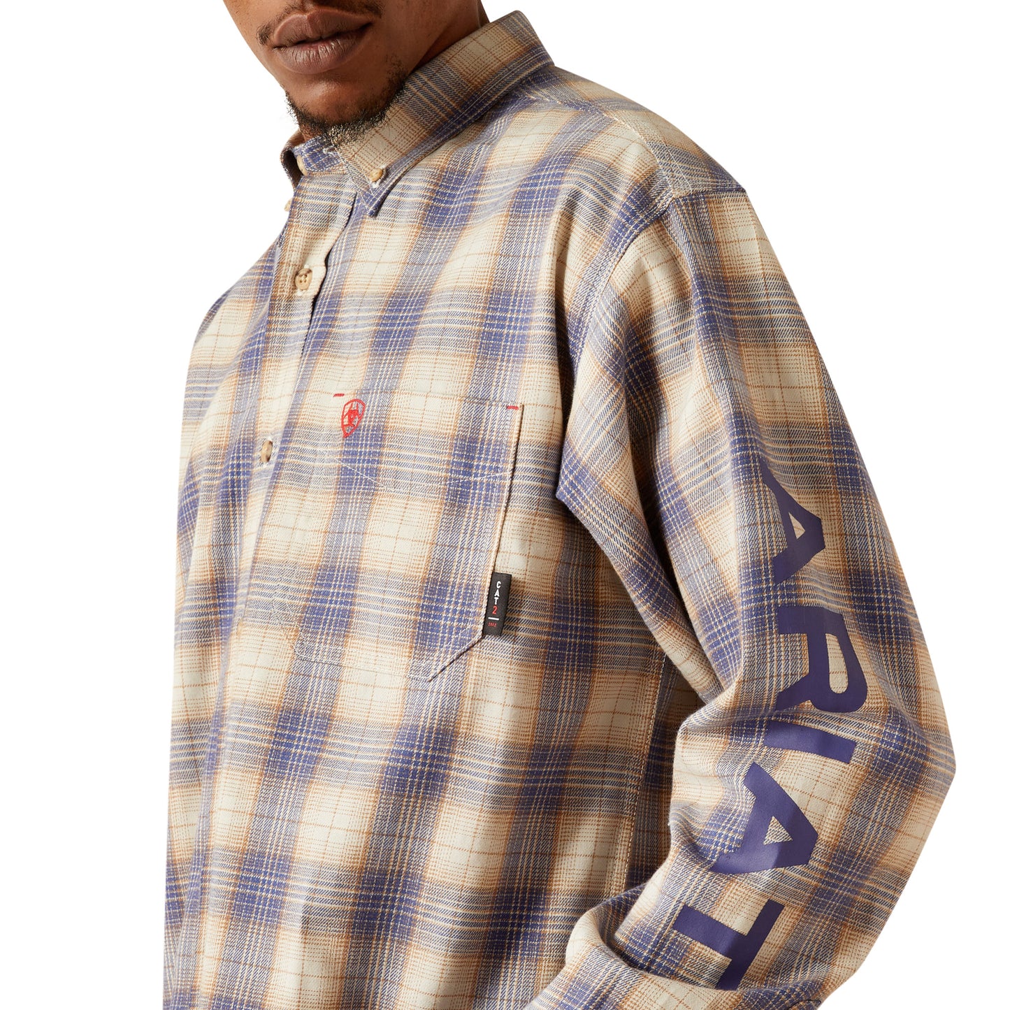 ARIAT FR - FR CRENSHAW LOGO WORK SHIRT - 10054460