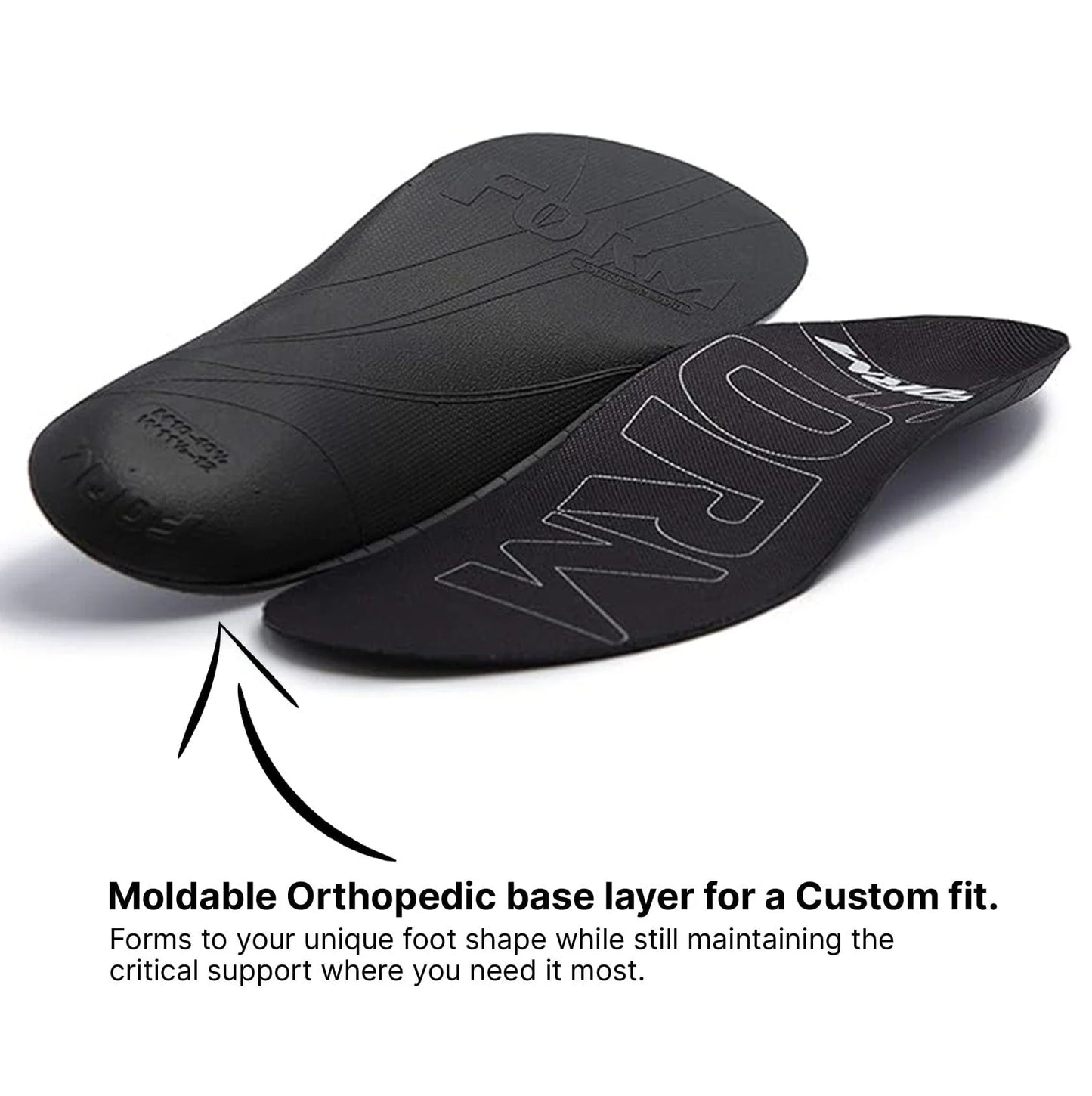 FORM INSOLES - MAXIMUM SUPPORT - THIN FIT