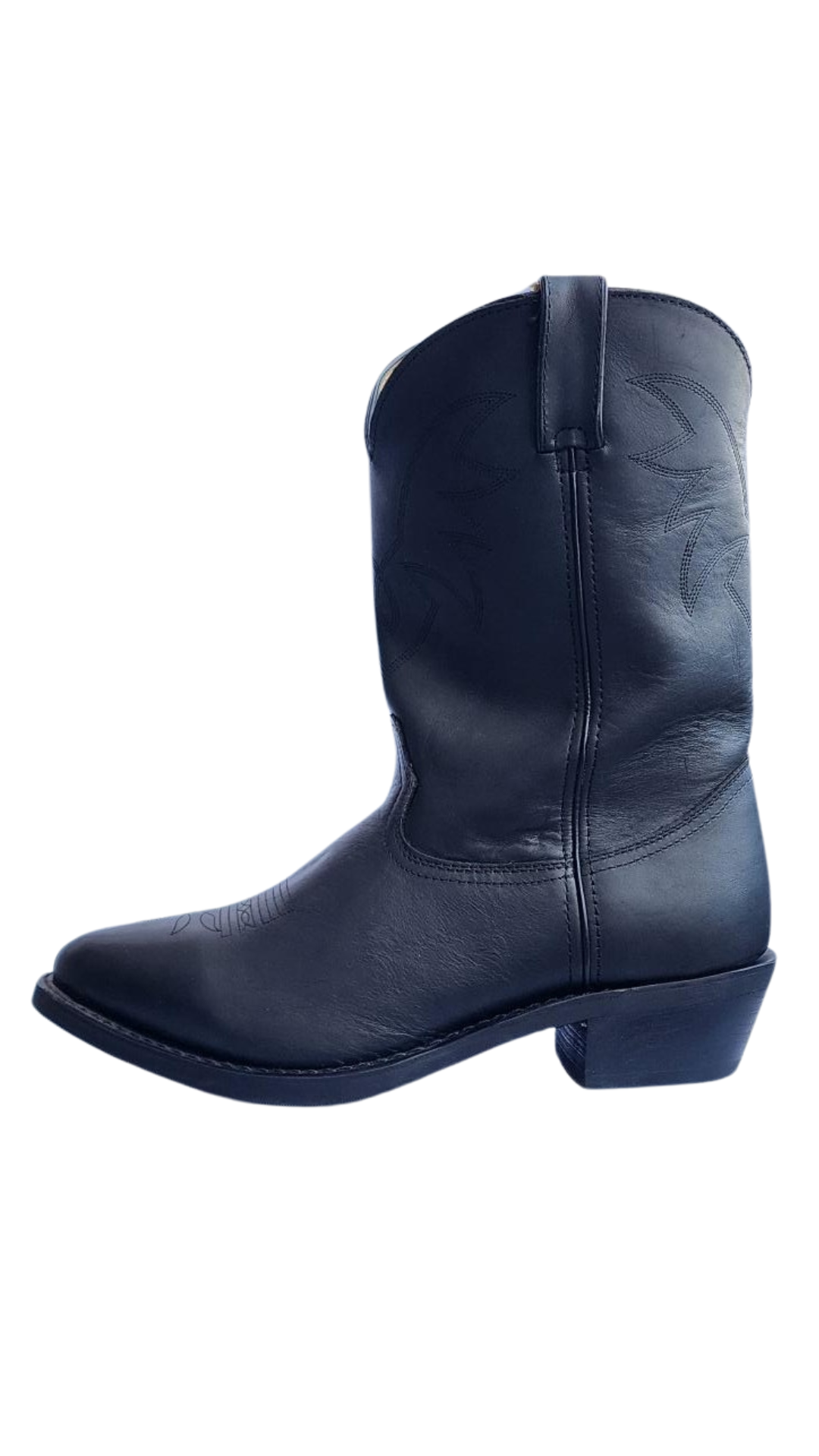 DURANGO - BLACK OIL TANNED LEATHER LINED - TR760