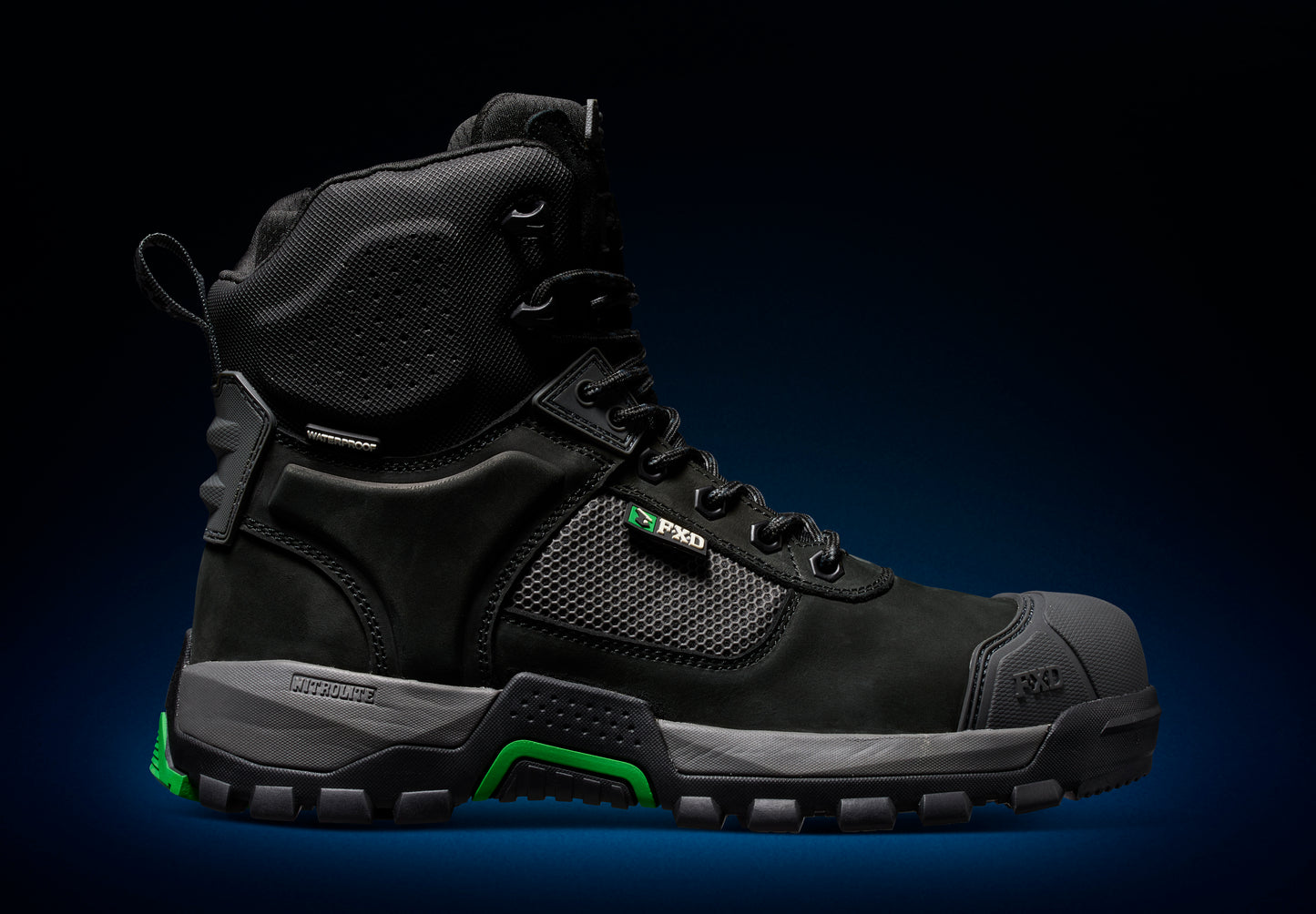 FXD - HIGH CUT WORK BOOT - WATERPROOF (COMPOSITE TOE) - WB1WP