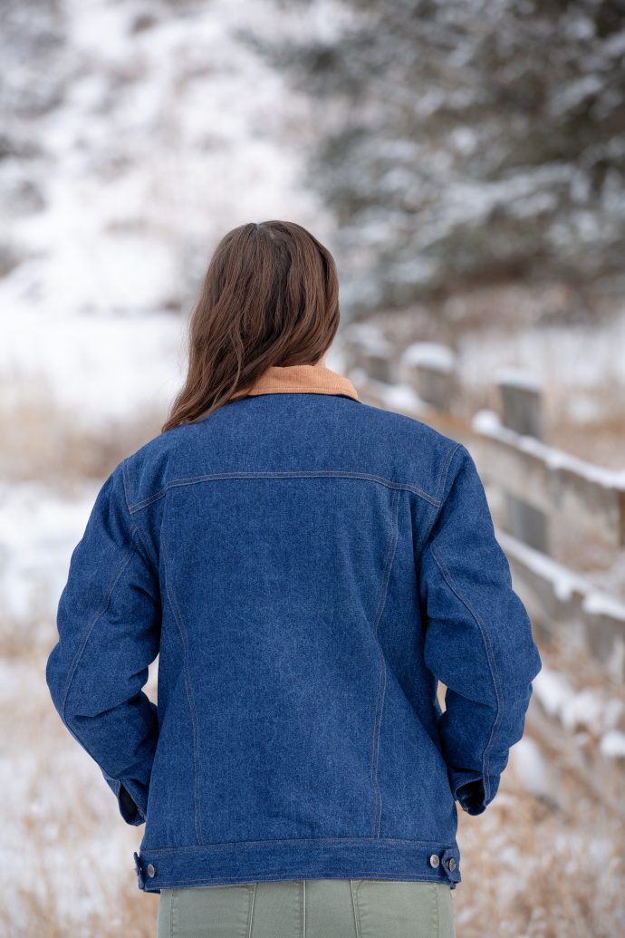 WYOMING TRADERS - WOMEN'S DENIM LINED COAT