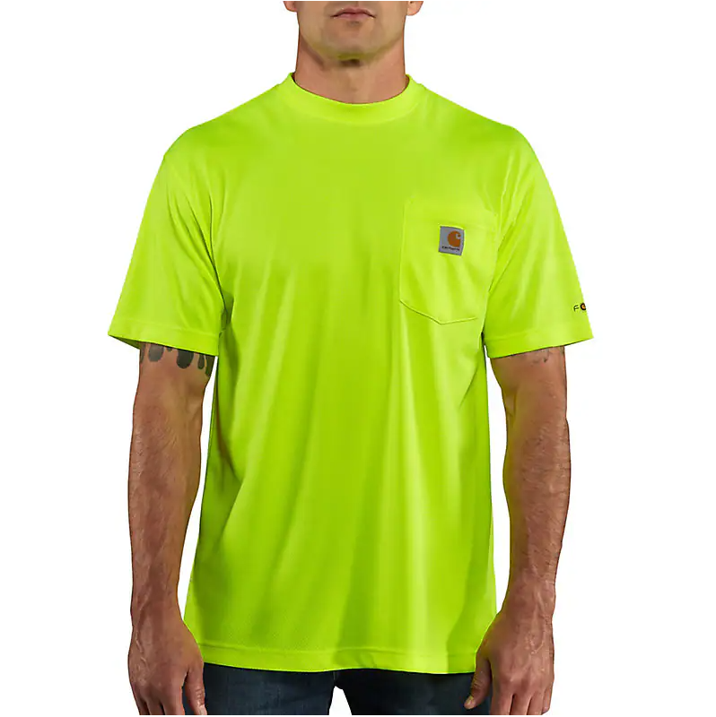 CARHARTT - FORCE RELAXED FIT LIGHTWEIGHT COLOR ENHANCED SHORT SLEEVE POCKET T-SHIRT - 100493