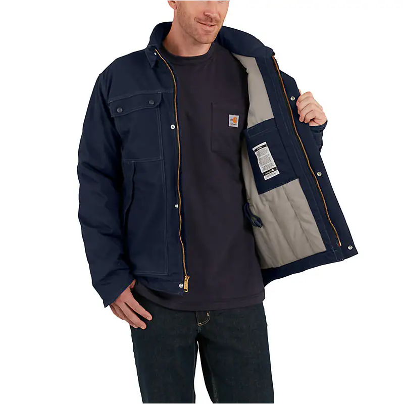 CARHARTT FR - FLAME RESISTANT FULL SWING RELAXED FIT QUICK DUCK INSULATED COAT - 102182-029