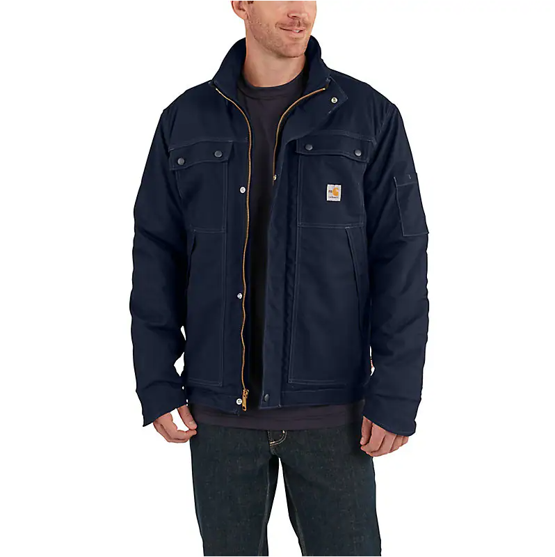 CARHARTT FR - FLAME RESISTANT FULL SWING RELAXED FIT QUICK DUCK INSULATED COAT - 102182-029