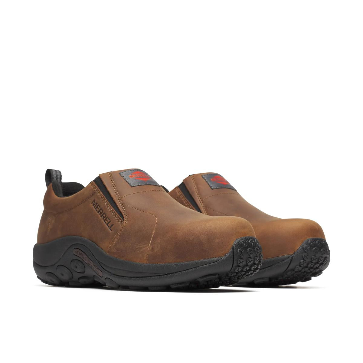 MERRELL WORK - JUNGLE MOC LEATHER HI-VISIBILITY LOW (CARBON FIBER TOE)